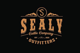 design custom texas ranch logo to incorporate cattle brand