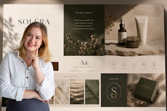 do art direction and branding board for your business