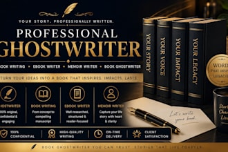 ghostwrite your nonfiction or business book