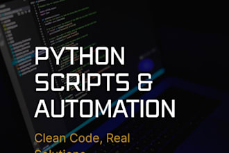 write clean python scripts with error handling