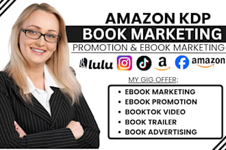 do booktok promotion book marketing amazon KDP booktok promotion ebook marketing