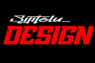 deign band dj music rap, record label, brand or custom logo