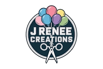 create creative and good looking balloon logo design