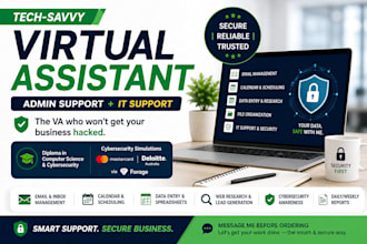 provide professional administrative virtual assistant services