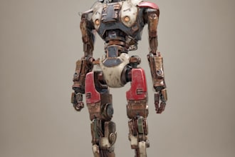 your robot character for your sci fi themed projects
