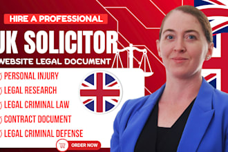 be your UK solicitor for website document drafting and review
