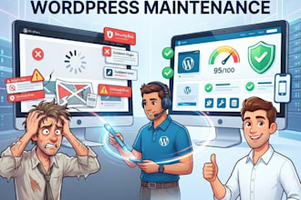 maintain and fix your wordpress website