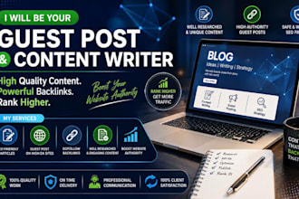 build tech backlinks via tech guest post on high da tech sites to rank blogs