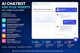 develop an ai chatbot for your website using ai API