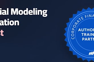 help you with fmva course by corporate finance institute