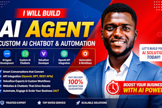 do ai agent custom ai chatbot website voiceflow developer openai api automation