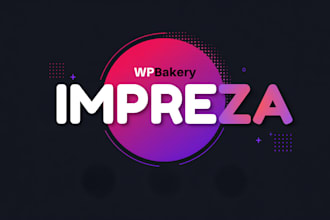 customize your wordpress website with impreza theme and wpbakery builder
