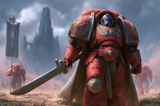 create your warhammer 40k art
