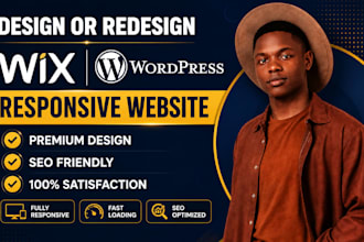 design wix website, wix velo, german wix wordpress website divi cornerstone
