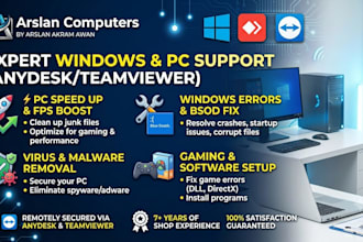 fix windows errors speed up PC install software and setup gaming