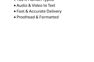 transcribe audio and video accurately in english