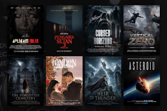 design a cinematic movie poster
