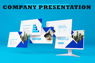 create business pitch deck annual reports company profile business proposals