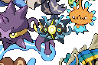 sell you fakémon sprite packs