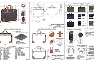 fashion design luxury bag tech pack handbag backpack tote bag duffle bag