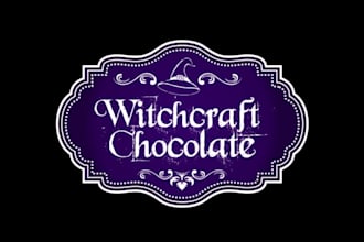 make captivating attractive logo for witchcraft chocolate