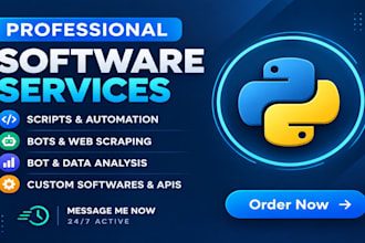 build custom automation bots, web scraping and scripts