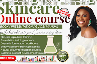 do cosmetic formulation online course training manual skincare formulation ebook