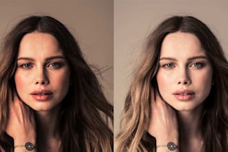 do professional photo editing,