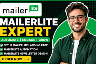 setup mailerlite landing page design mailerlite newsletter mailerlite automation