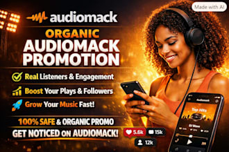 do organic audiomack promotion for real listeners and growth