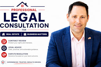be your real estate lawyer for contracts, disputes, and legal advice
