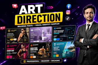 provide professional art direction, visual brand strategy, and brand style guide