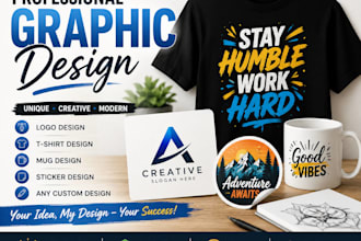 create custom t shirt designs for you