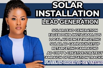 solar installation leads solar ads solar company marketing solar campaign setup