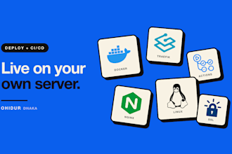 be your devops engineer and deploy your app on a vps with docker