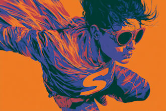 create custom graphic novel art for your superhero story