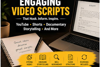 write engaging scripts for your videos
