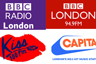 promote your music to london UK radio stations