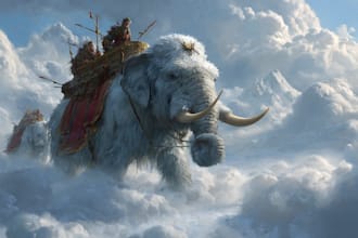 draw detailed fantasy art illustration