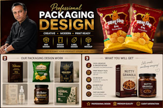 create professional product packaging and branding