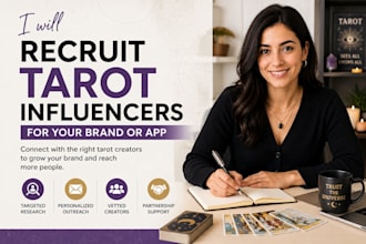 recruit tarot influencers and creators for your brand or app
