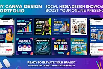 design attractive social media posts using canva