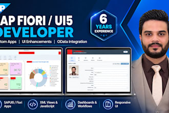develop custom sap fiori and sapui5 business applications