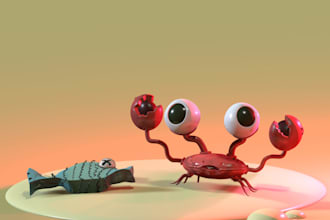 create a professional 3d model for your product or project