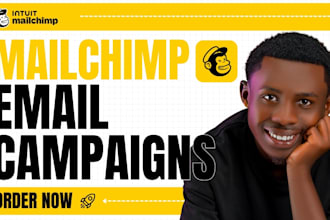 setup mailchimp email marketing, campaigns and automation