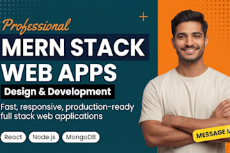 develop a mern stack web application