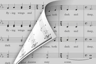arrange your song for satb gospel choir christian worship vocal harmony