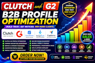 verified clutch and g2 profiles for b2b profiles reputation