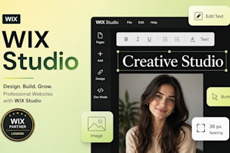 design wix studio website wix studio redesign wix studio website development