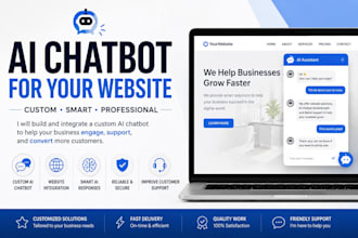 build a custom ai chatbot for your website